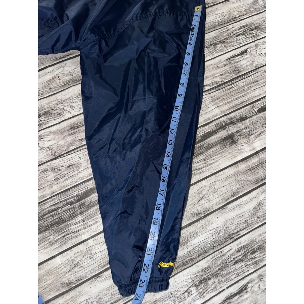 Rawlings Vintage " The Mark of the Pro" Golf Themed Windbreaker Pullover Size 2X - Picture 9 of 11
